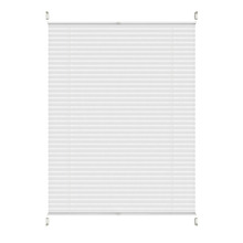 Plisségardin Touch Up & Down Vit 80 x 130 cm